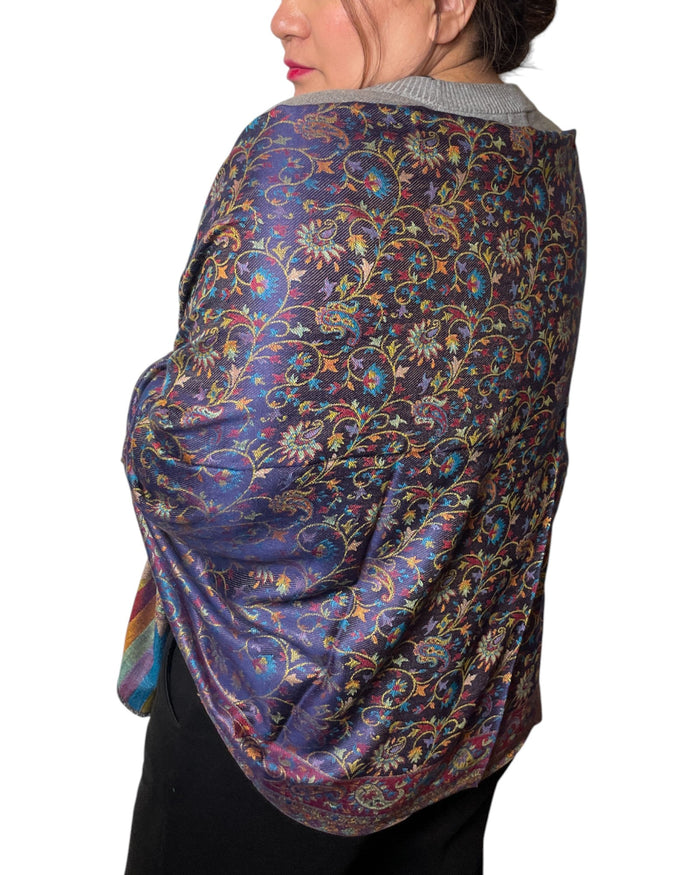 Sciarpe jacquard – Paisley e fiori