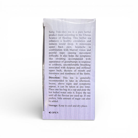 Anwendung Sorig Trak-Shey Tee - Zubereitung und Wirkung - Tibetischer Online Shop