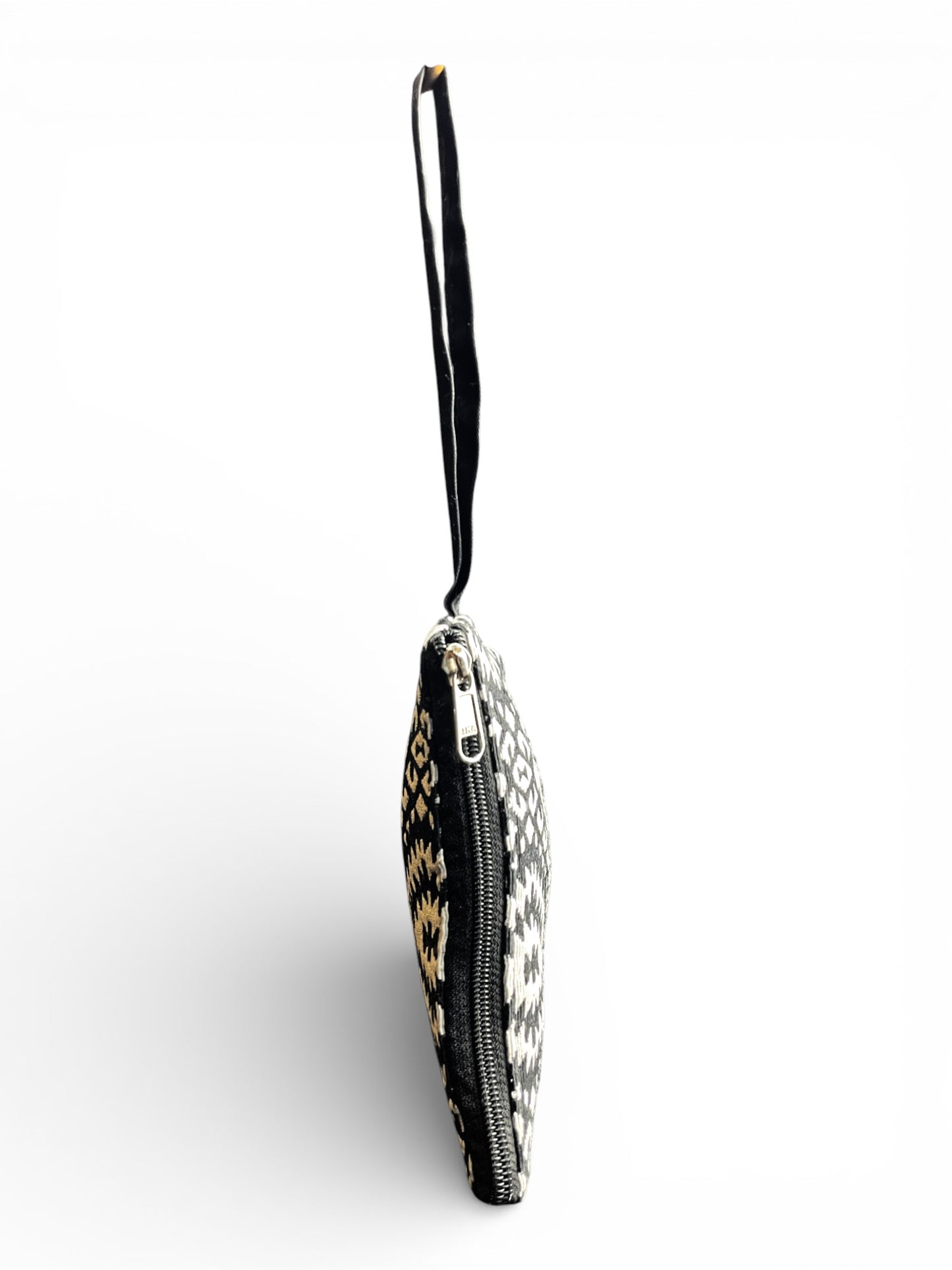 Geometrisches Ethno Täschli aus Baumwolle mit Zick-Zack Muster im Himalaya Look – Himalaya Vibes Schweiz