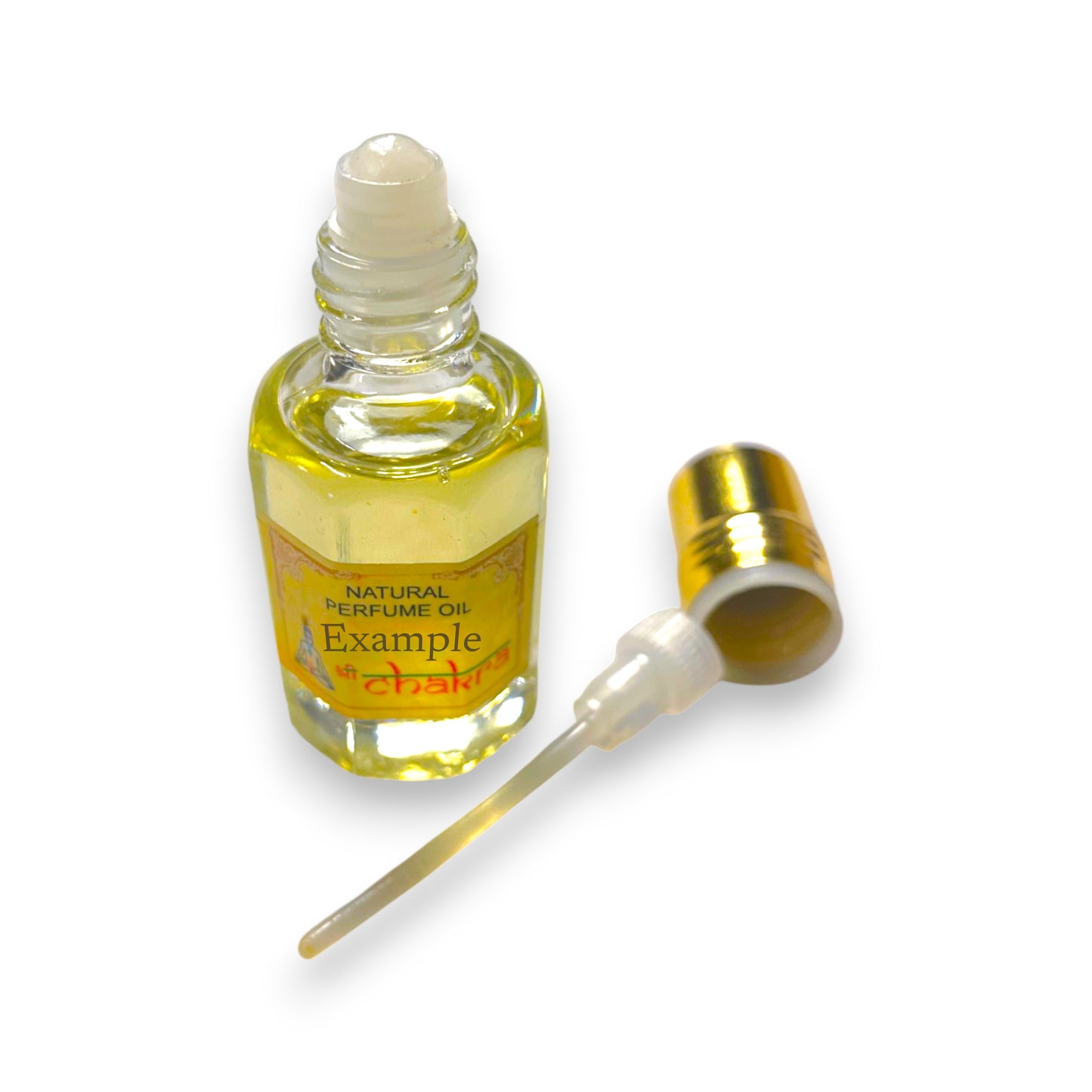 Heart Energy Chakra Ölparfüm Anwendung auf Pulsstelle – natürliches Parfümöl