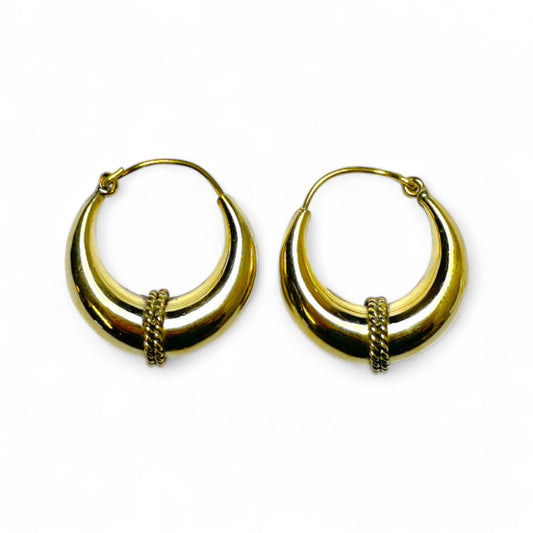 Kreolen 3 cm Zeitlose Kreolen für einen eleganten Boho-Look
