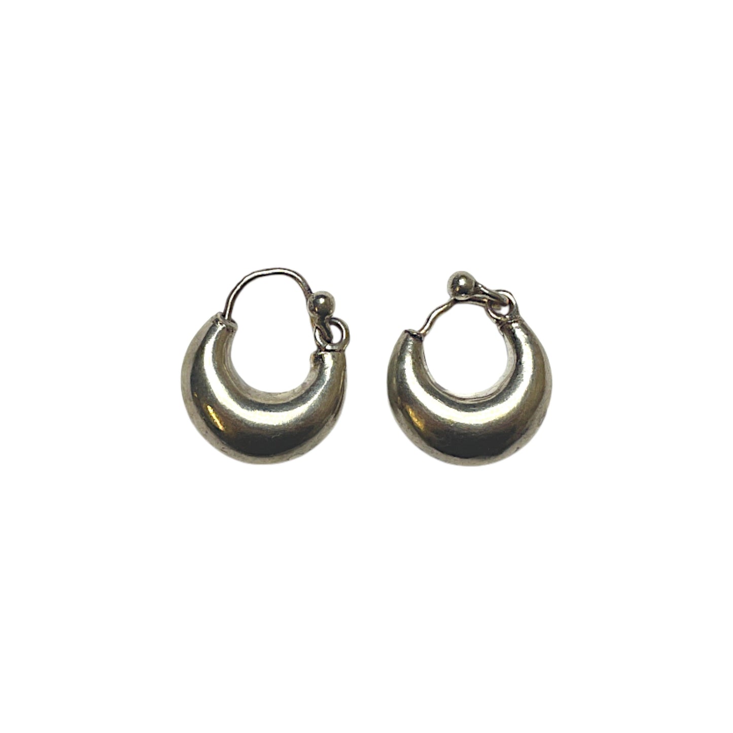 Mini Puffy Kreolen (20 mm) Modern, Bold & Subtil Elegant