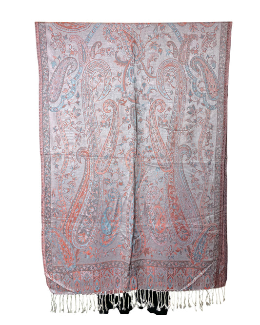 Muster Detail: Paisley Muster Jacquard Seidentuch