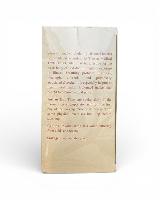 Sorig Chongchen Chulen Tibetisches Vital-Nahrungsergaenzungsmittel Anleitung und Anwendung Himalaya Vibes Bern