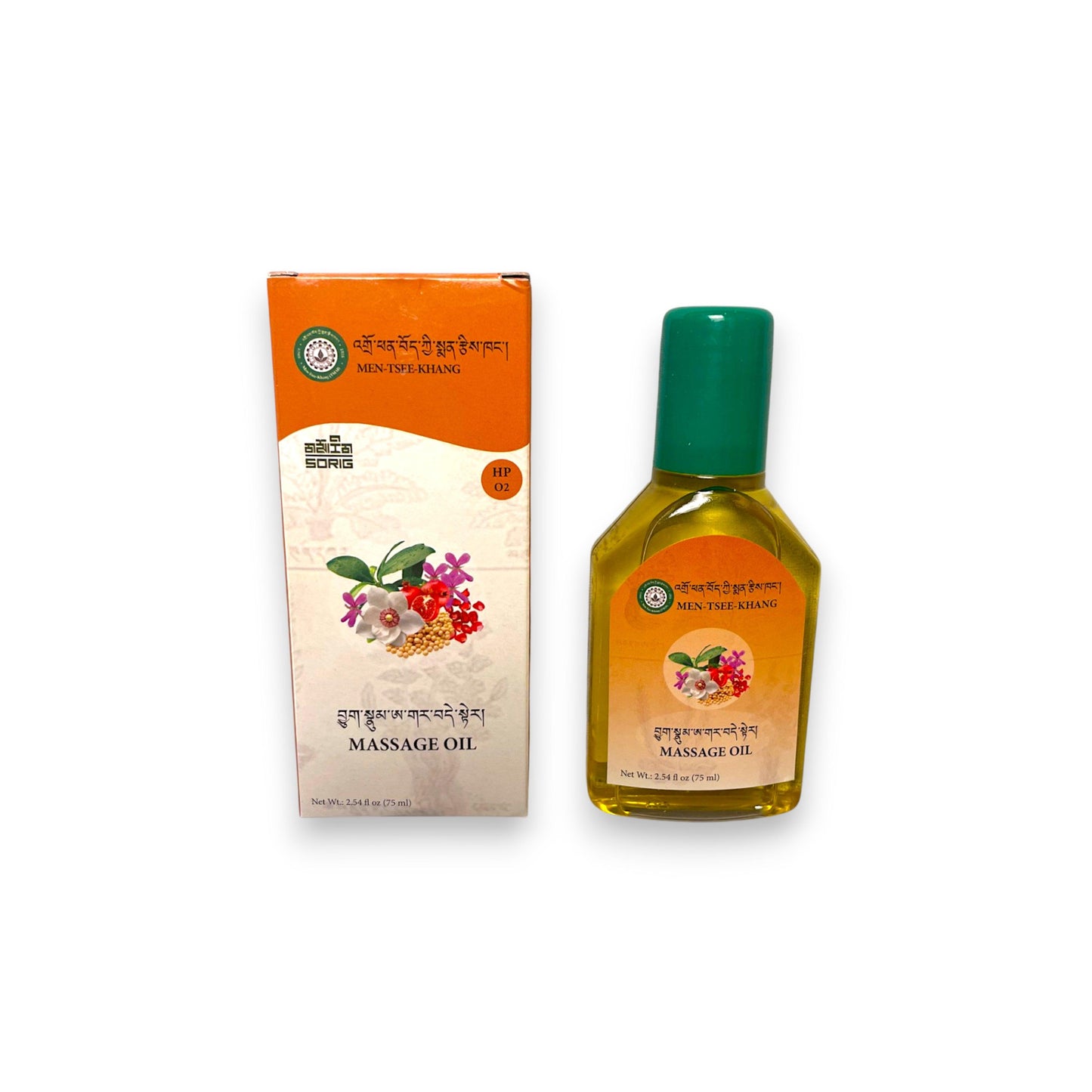 Sorig_Massage_Oil_75ml_Tibetisches_Kraeuteroel_Flasche - Himalaya Vibes Bern – Tibet Laden & Online Shop in der Schweiz