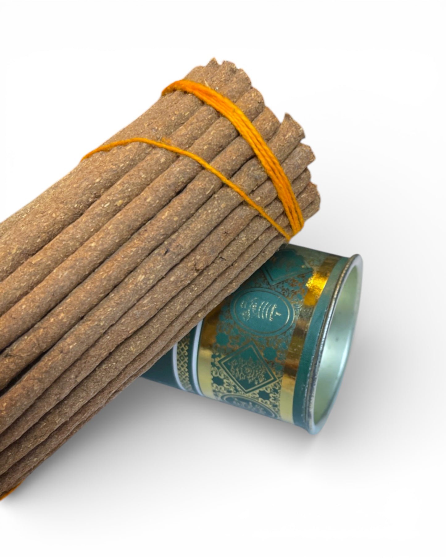 Textur der traditionellen tibetischen Raeucherstaebchen ohne Holzkern - Himalaya Vibes