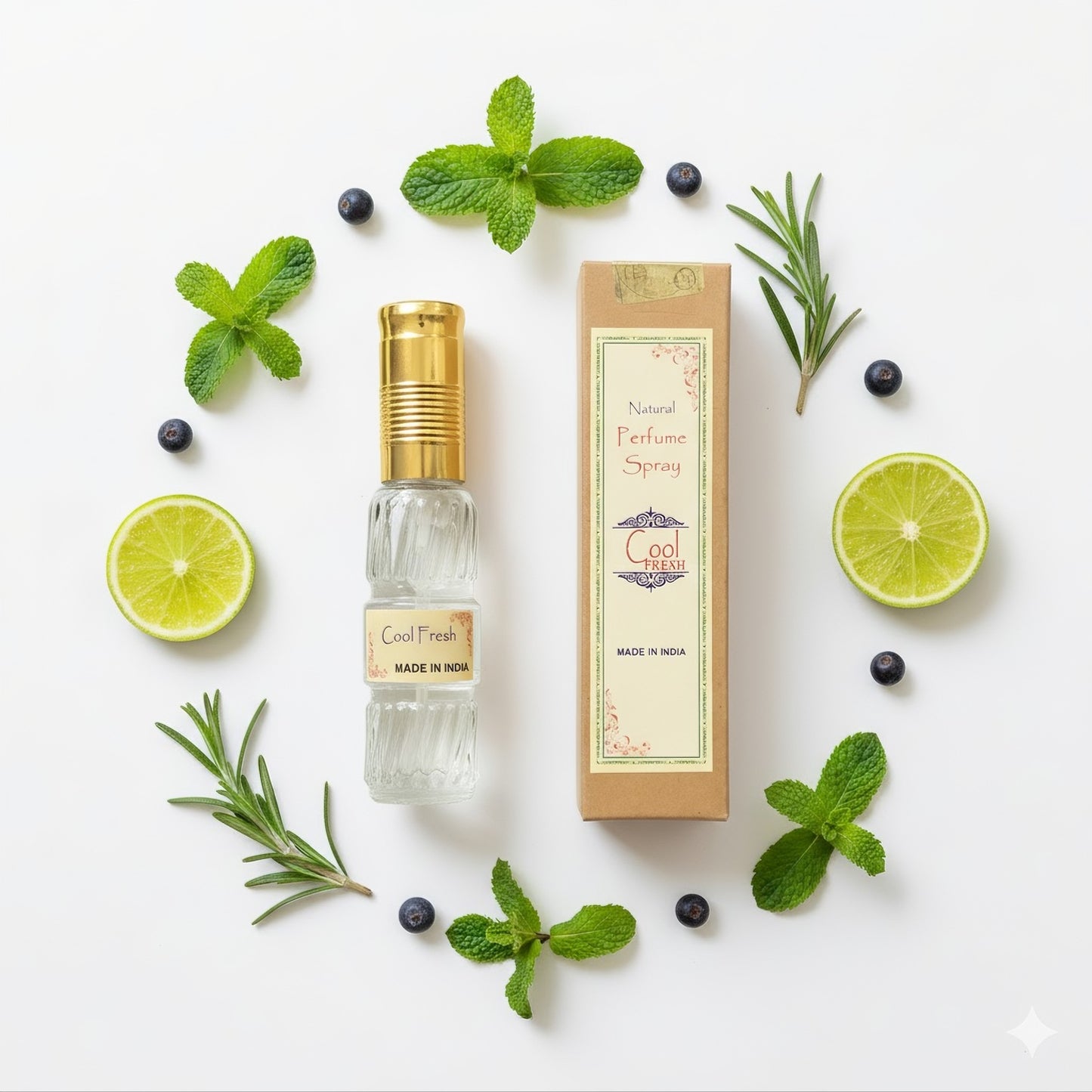 Cool Fresh - Natürliches Spray Parfüm