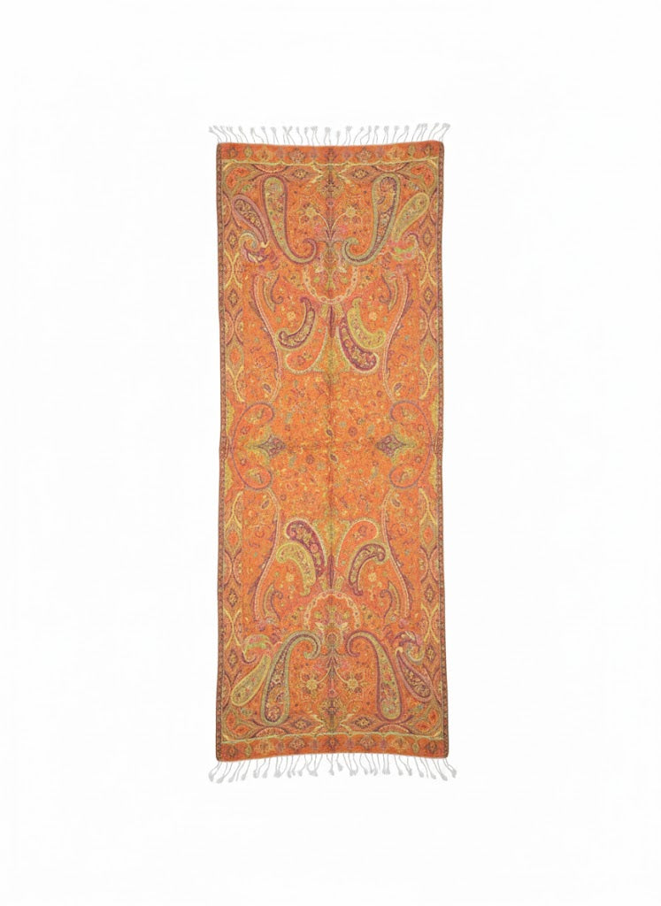 Indischer Paisley-Schal – Golden Sand