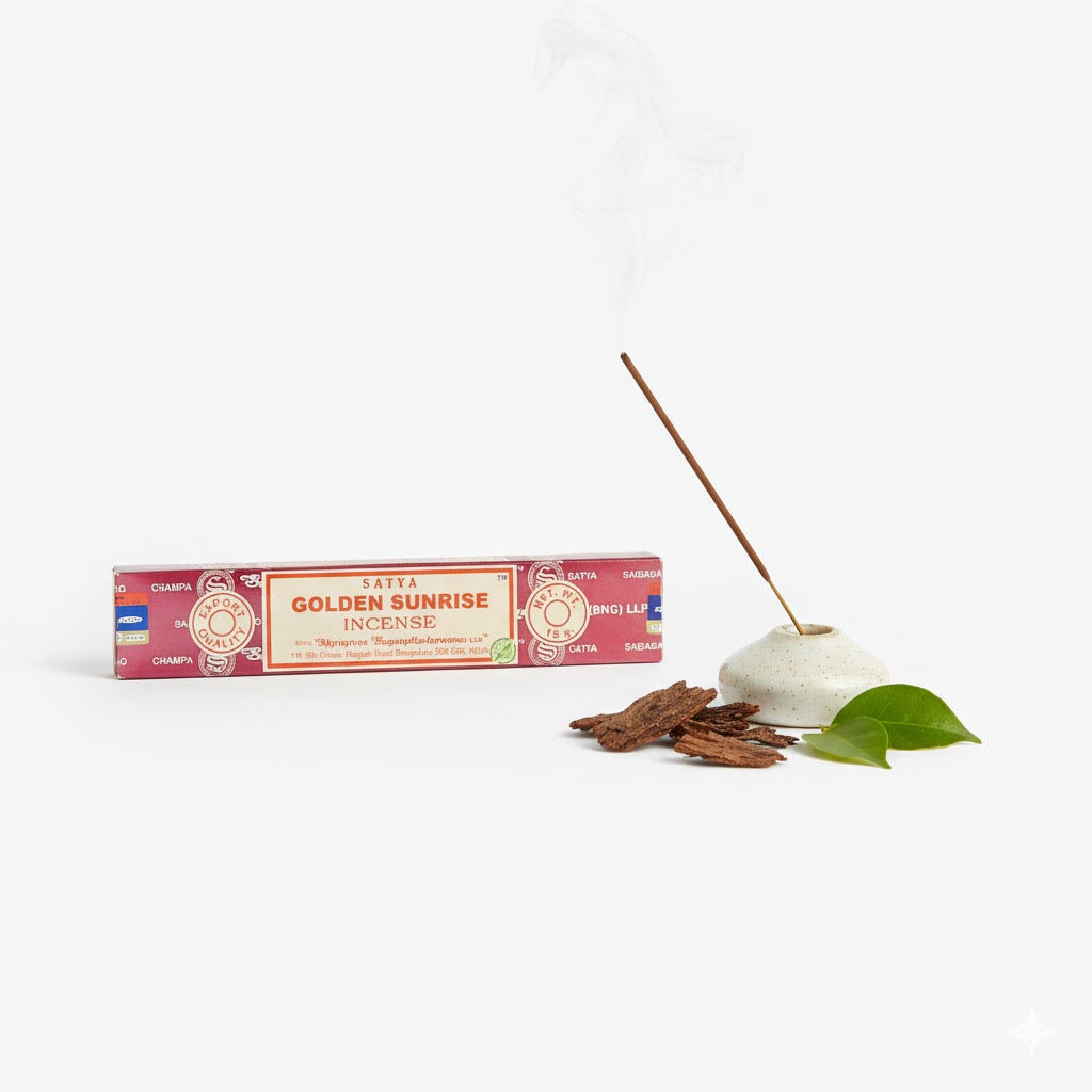 Golden Sunrise - Satya Räucherstäbchen 15g