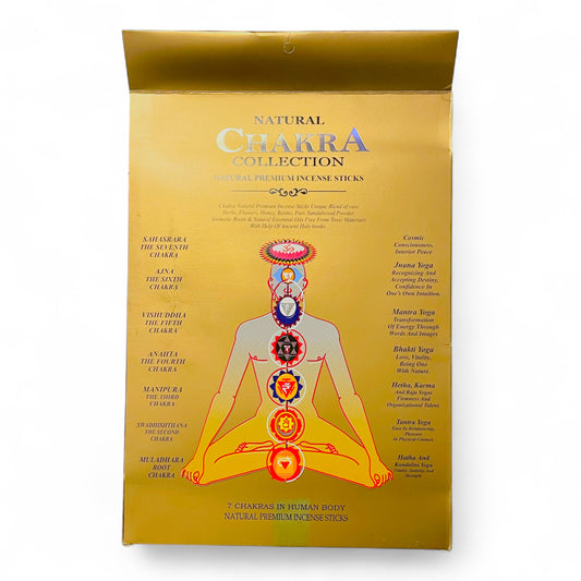 Natural Chakra – 7 Chakra Incense Stick Set