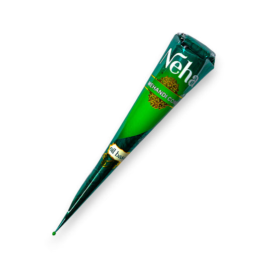 Neha Henna Mehandi Paste Cone – Natural Brown / Maroon, 25 g