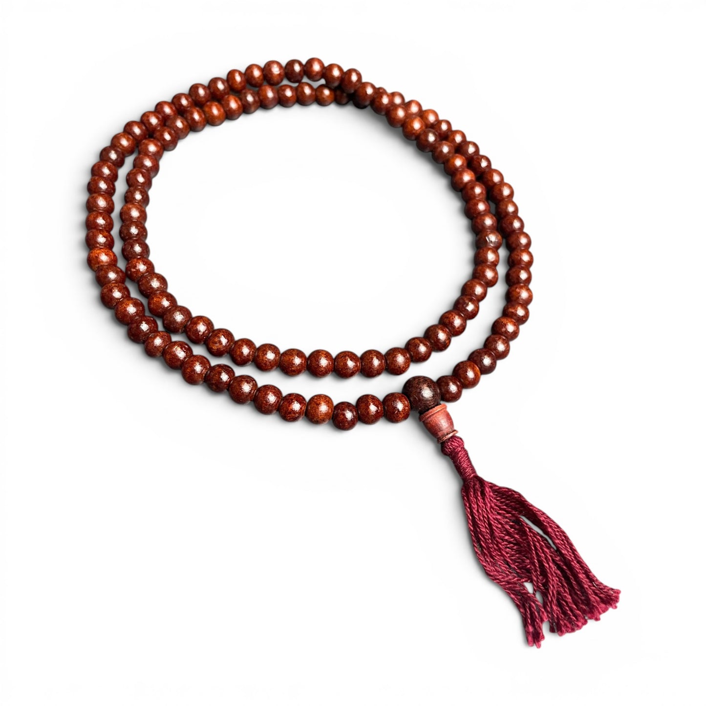 Sandalwood Mala – from the Namdroling Monastery Shop