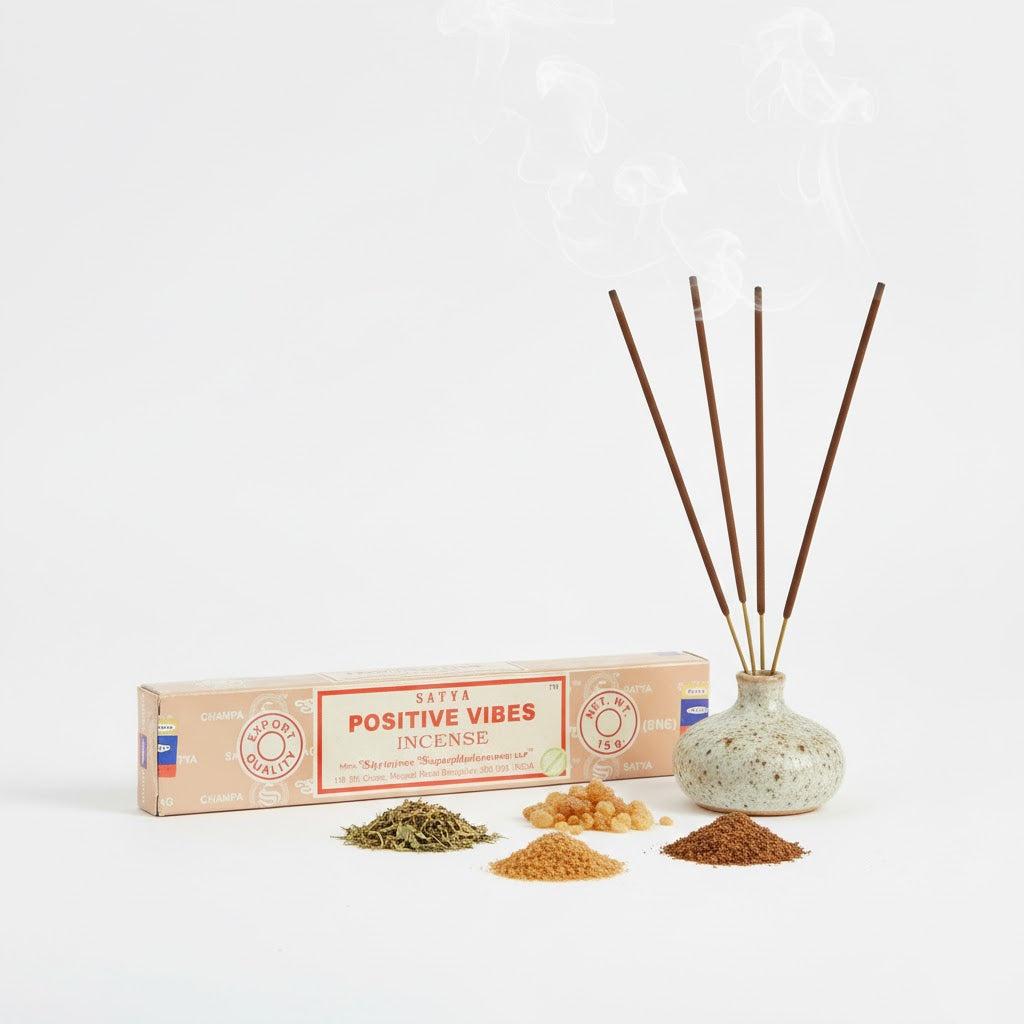Positive Vibes (positive Schwingungen) - Satya Räucherstäbchen 15g