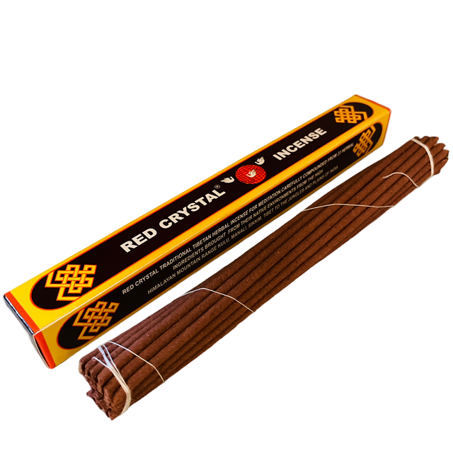 Red Crystal 85g - Tibetische Räucherstäbchen