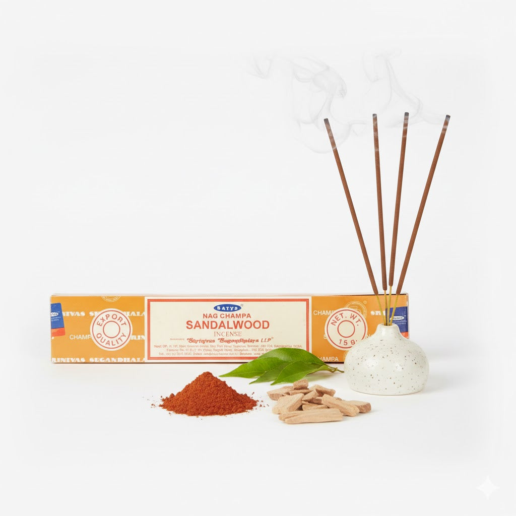 Sandalwood (Sandelholz) - Satya Räucherstäbchen 15g