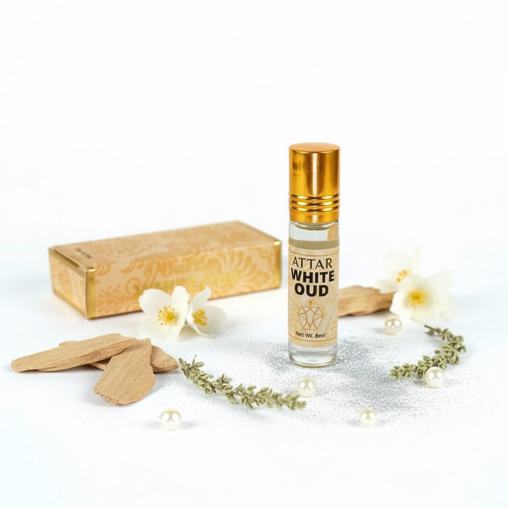 White Oud- Roll On Parfüm Attar 8ml