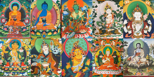 Tibetische Gottheiten erklärt: Welche Thangka passt zu dir?