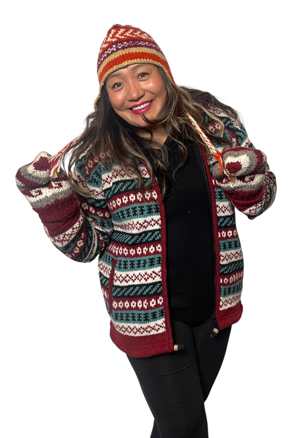 Handgestrickt in Nepal – Authentische Wärme & Handwerkskunst- Himalaya Vibes Tibet Online Shop