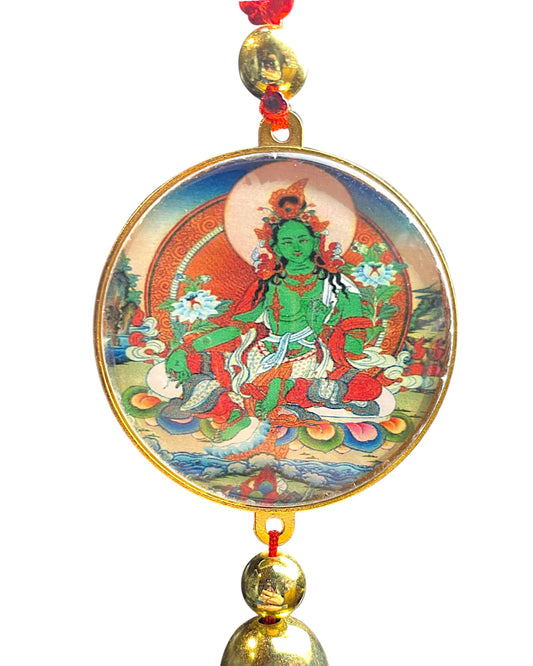 2. Hauptbild: „Doppelseitiger Guru Rinpoche & Grüne Tara Anhänger – handgefertigtes Schutzamulett & Talisman“-fa06-4e33-bf3d-a900290f2082