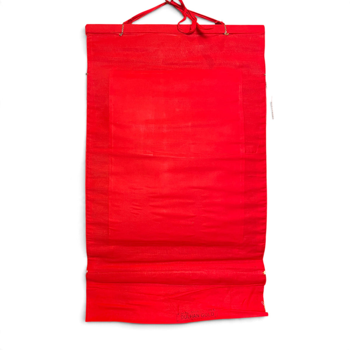 Dos du thangka Chenrezig en coton rouge