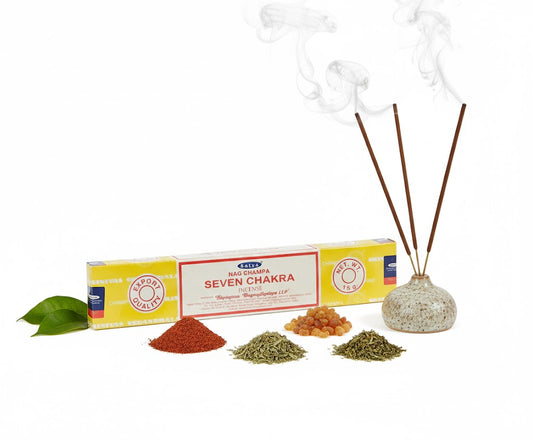 Seven Chakra - Satya Räucherstäbchen 15g