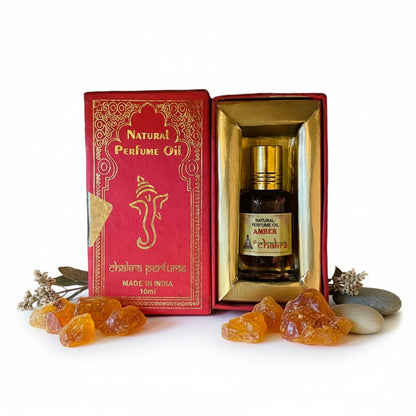 Amber - Chakra Ölparfüm Verpackung