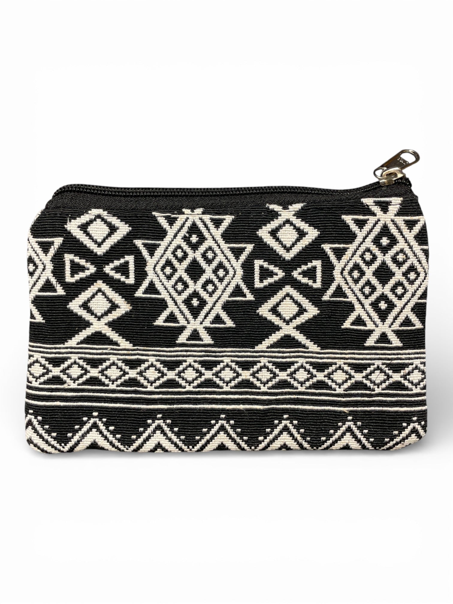 Baumwoll Nécessaire mit Tribal-Ornamenten im Ethno-Design