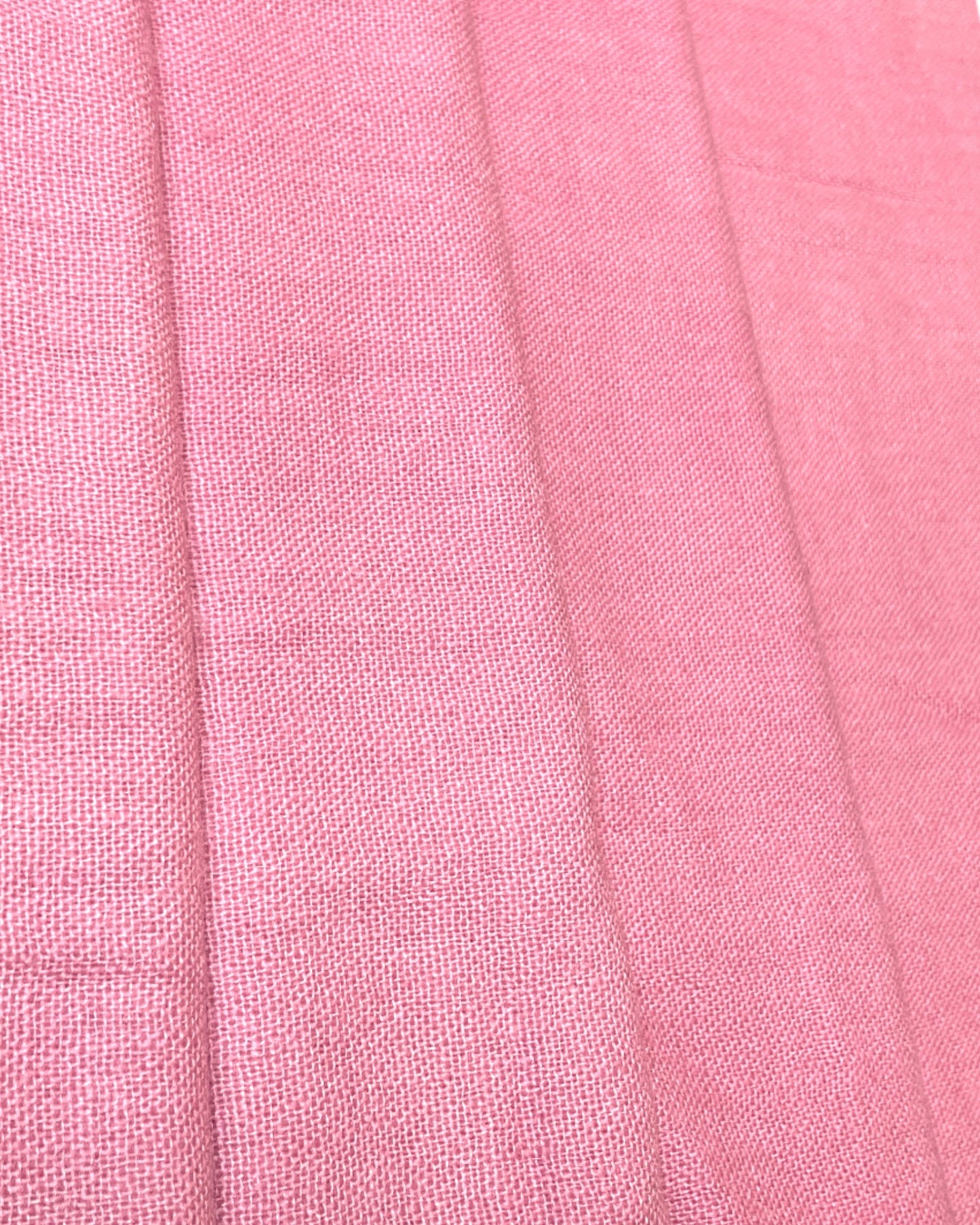 „Blush Rose“ – Reiner Kaschmir Schal handgemacht gewoben