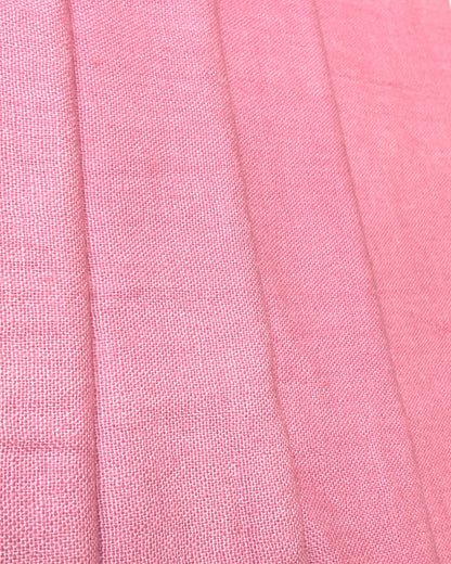 „Blush Rose“ – Reiner Kaschmir Schal handgemacht gewoben