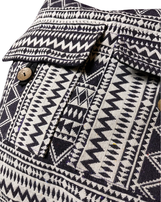 Boho-Tasche-Muster-Detail-Aufgesetzte-Taschen-Holzknopf