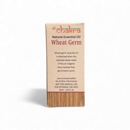 Chakra Natürliches ätherisches Öl Weizenkeim 10ml Verpackung hinten
