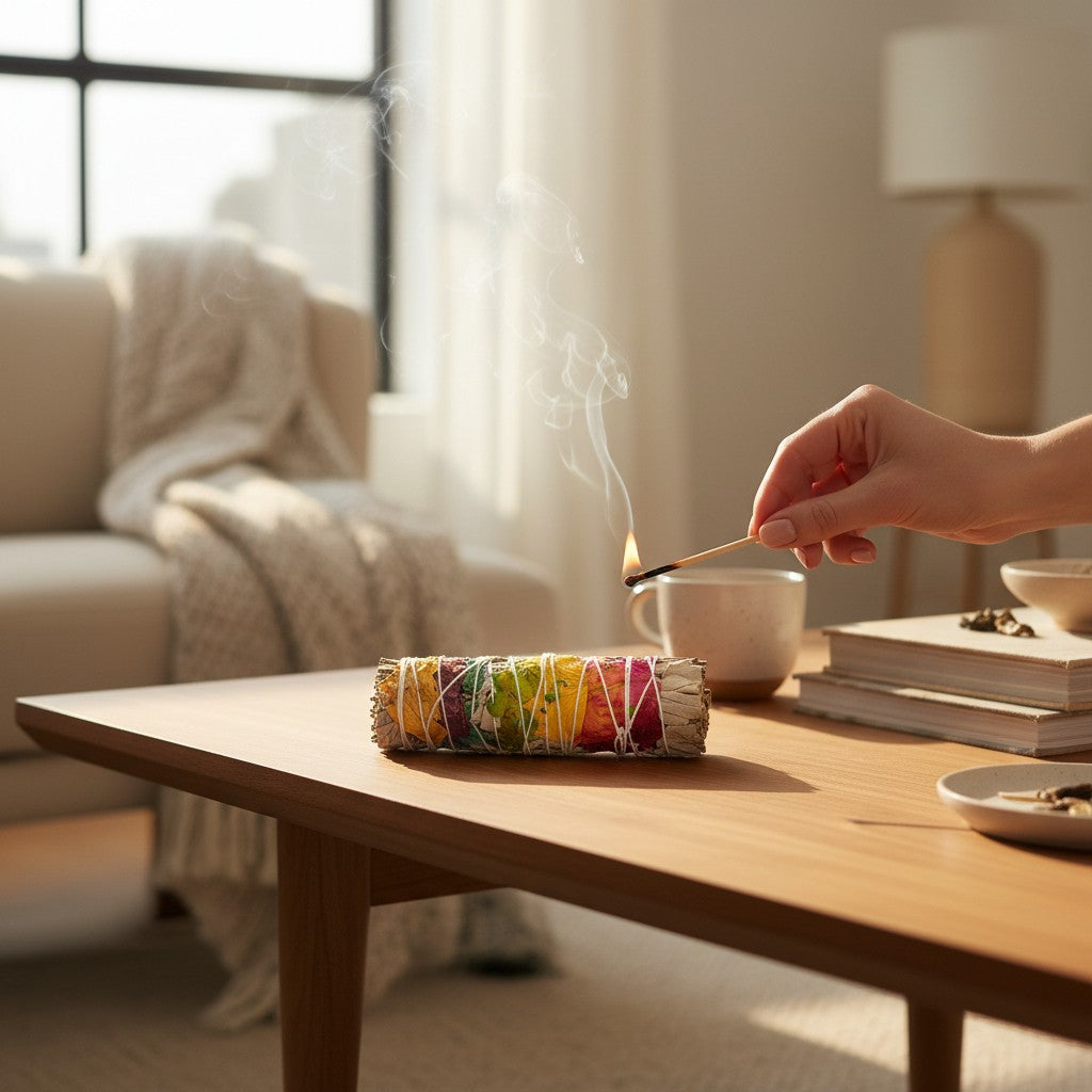 „Chakra“ – Weisser Salbei Räucherbündel anwendung