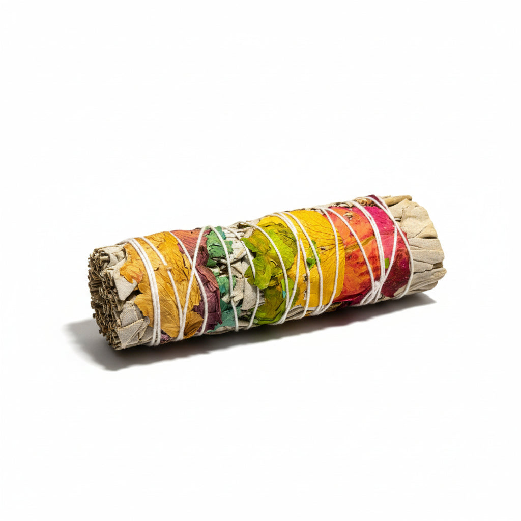 „Chakra“ – Weisser Salbei Räucherbündel titel