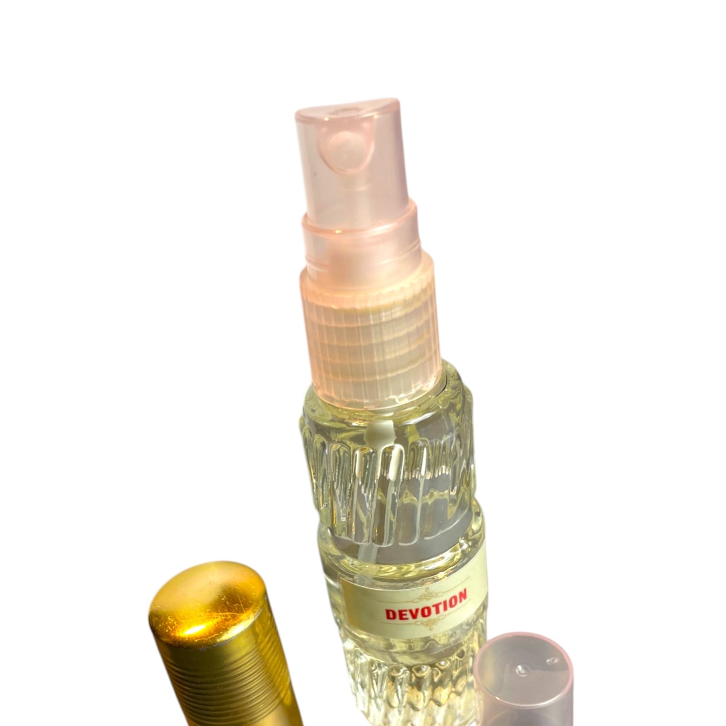 Devotion Parfuem Spruehkopf Detailansicht Natuerliches Spray Himalaya Vibes