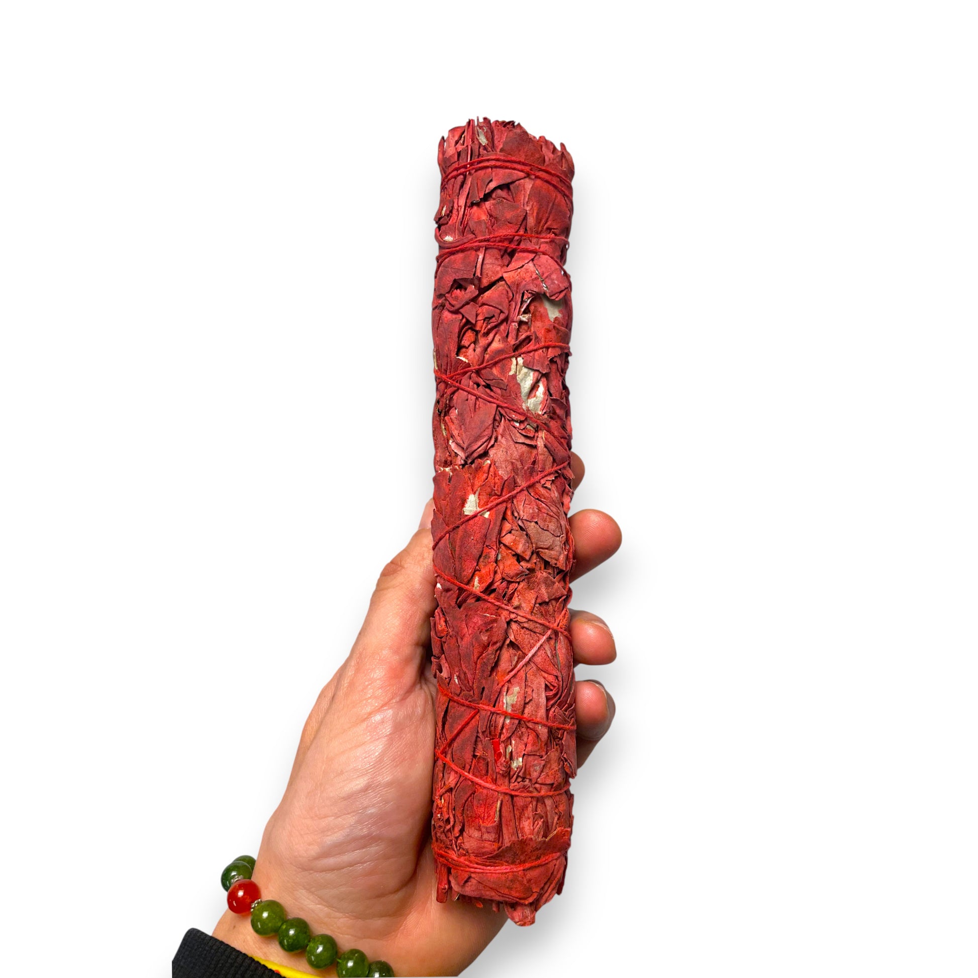 Dragon Blood White Sage Räucherbündel – handgefertigt, weisssalbei, Dragon’s Blood, 🧘 für Ausräuchern von Wohnung, Haus, Meditation & Rituale hand