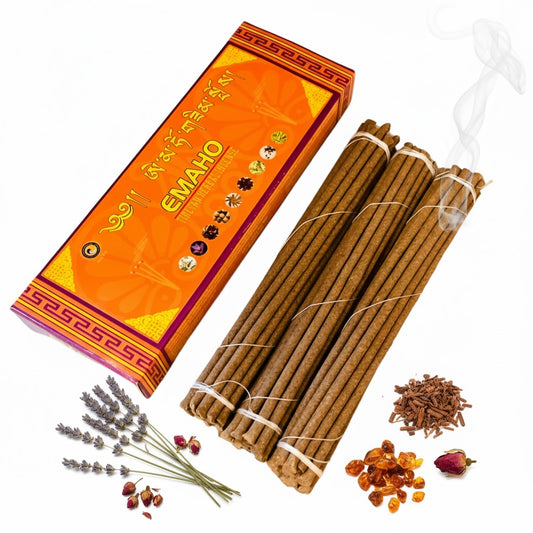 Emaho - Tibetische Räucherstäbchen 110g 