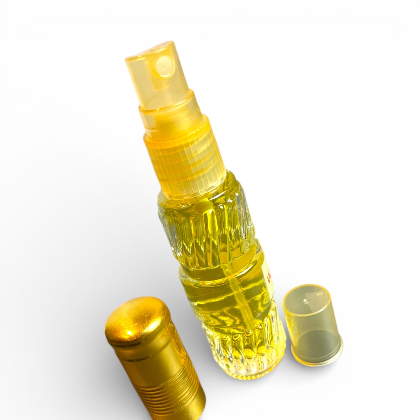 Geoeffnetes Maigloeckchen Lily of the Valley Spray Parfuem mit Spruehkopf Draufsicht