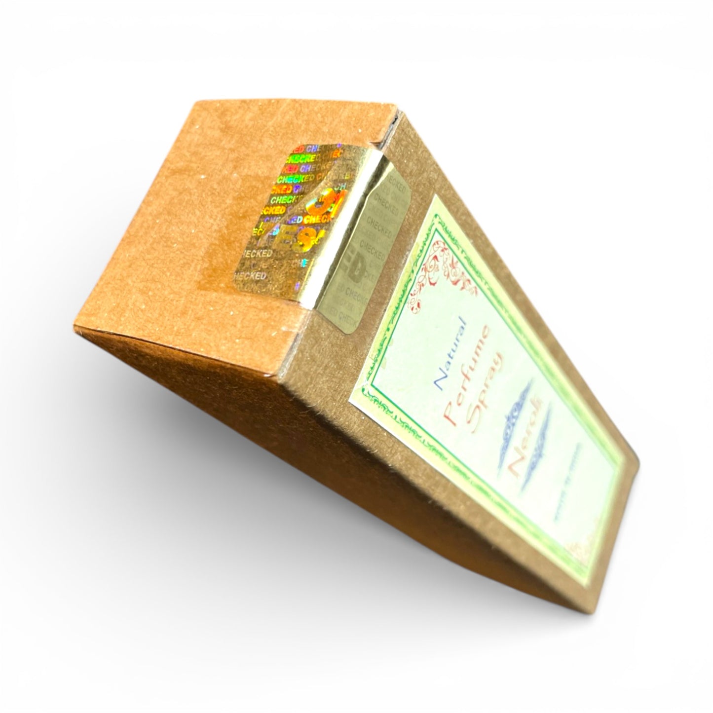 Goldene Versiegelung der Verpackung von Neroli Natural Perfume Spray