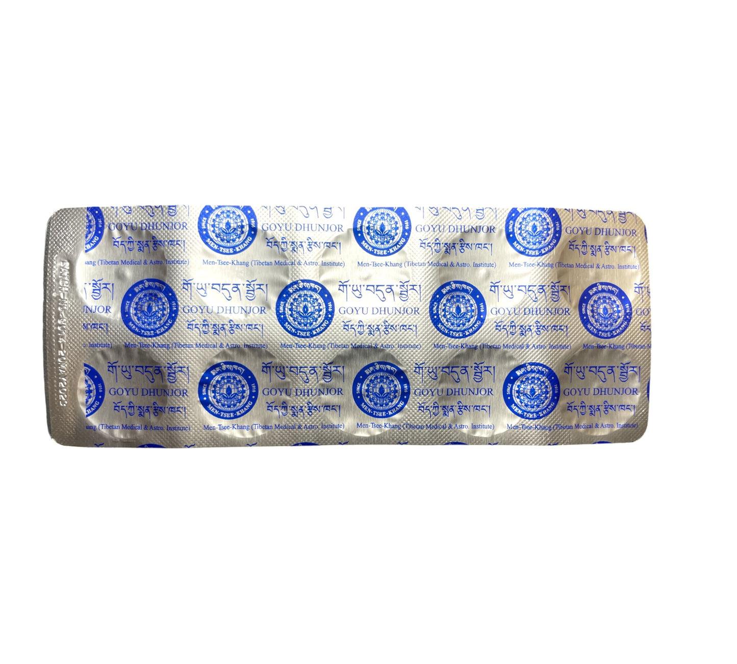 Goyu Dhunjor – Sorig - Natürliche Unterstützung für gesunde Nieren Pillen Hinten