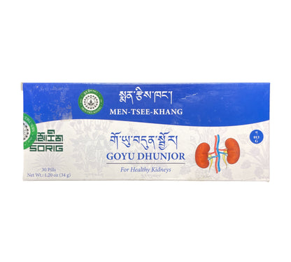 Goyu Dhunjor – Sorig - Natürliche Unterstützung für gesunde Nieren Vorne
