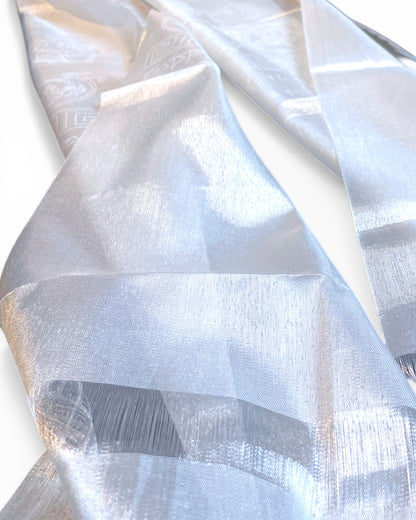 Khata Schal (Khatag) – Tibetischer Begrüssungs- und Gebetsschal mit Glückssymbolen