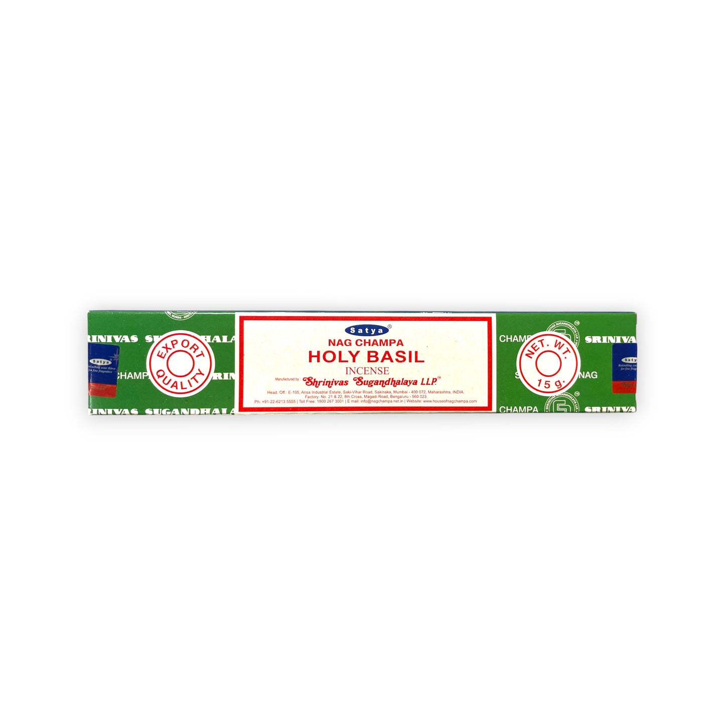 Holy Basil - Satya Räucherstäbchen 15g