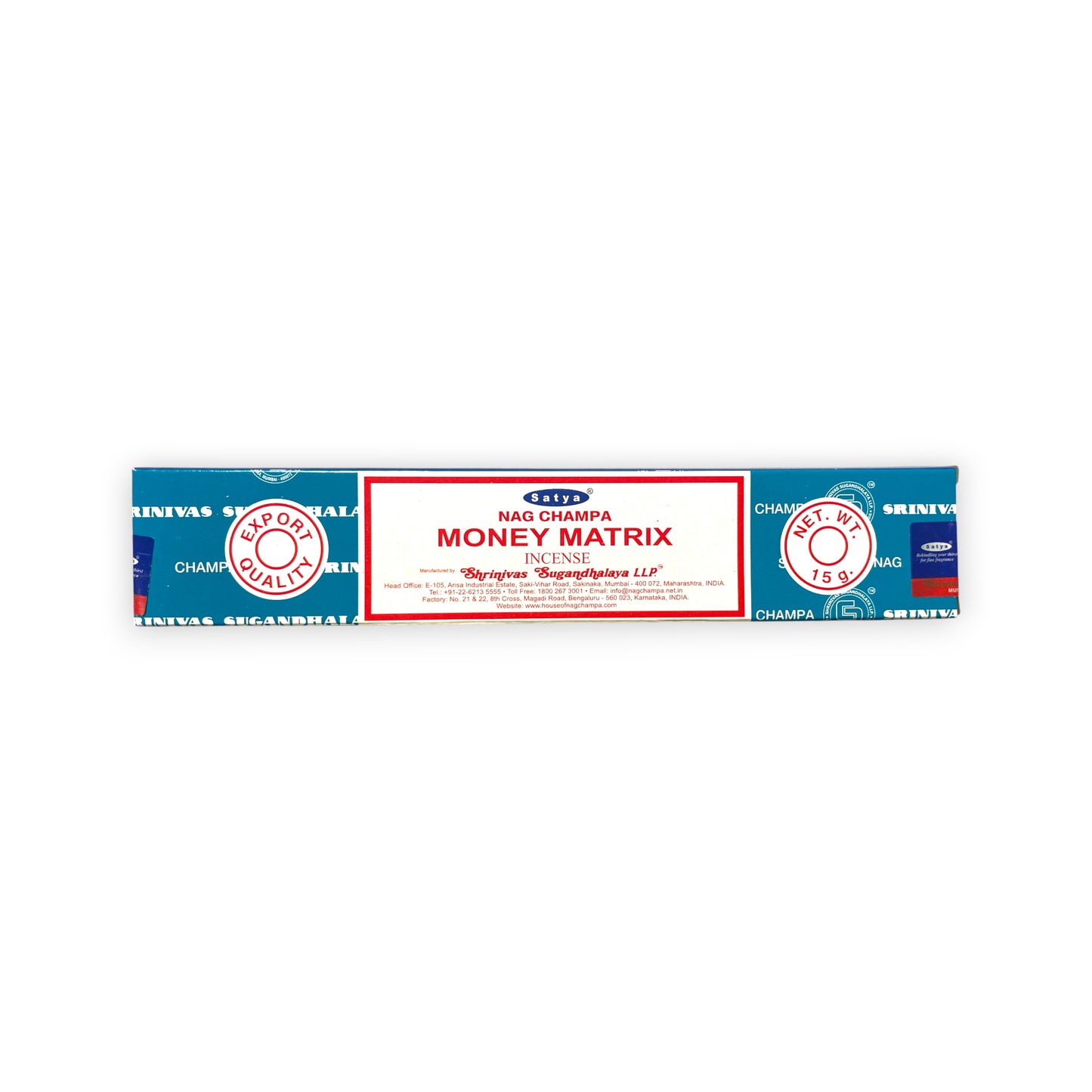 Money Matrix - Satya Incense Sticks 15g