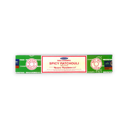 Spicy Patchouli - Satya Räucherstäbchen 15g