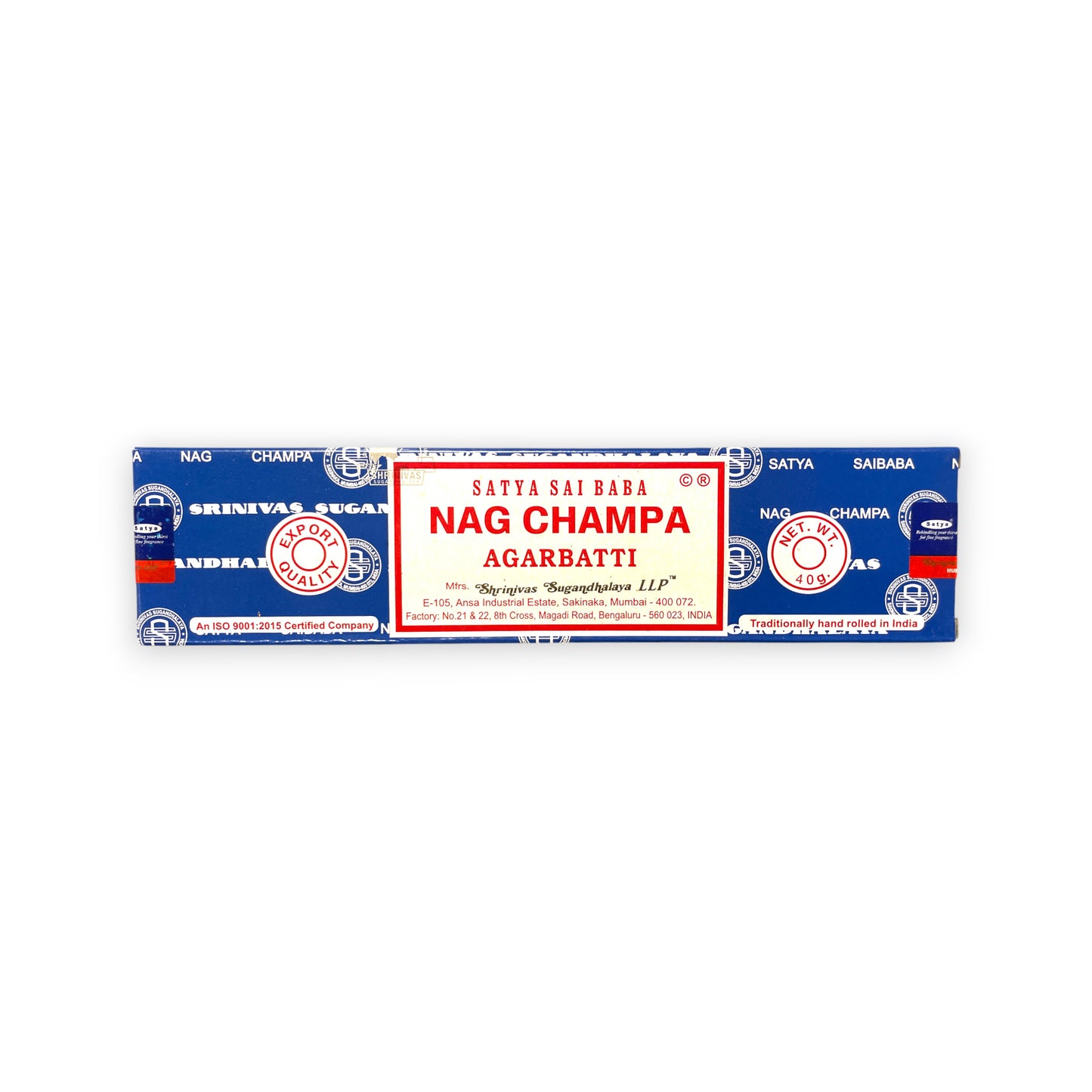 Nag Champa – Satya incense sticks in various sizes