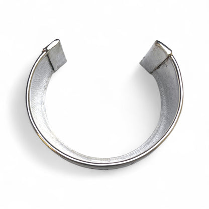 Armreif Elefant – Messing Gold / Silber (Ø 7 cm)