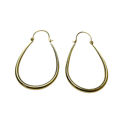 Kreolen Oval Zeitlose Eleganz trifft kunstvolle Handarbeit