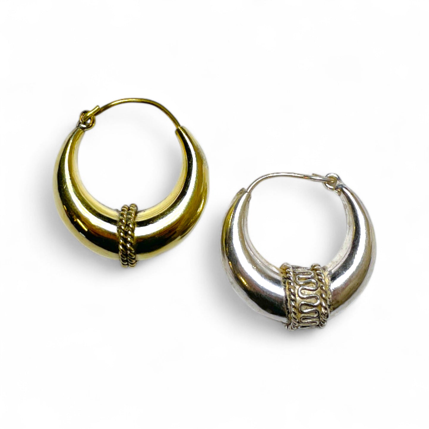 Kreolen 3 cm Zeitlose Kreolen für einen eleganten Boho-Look