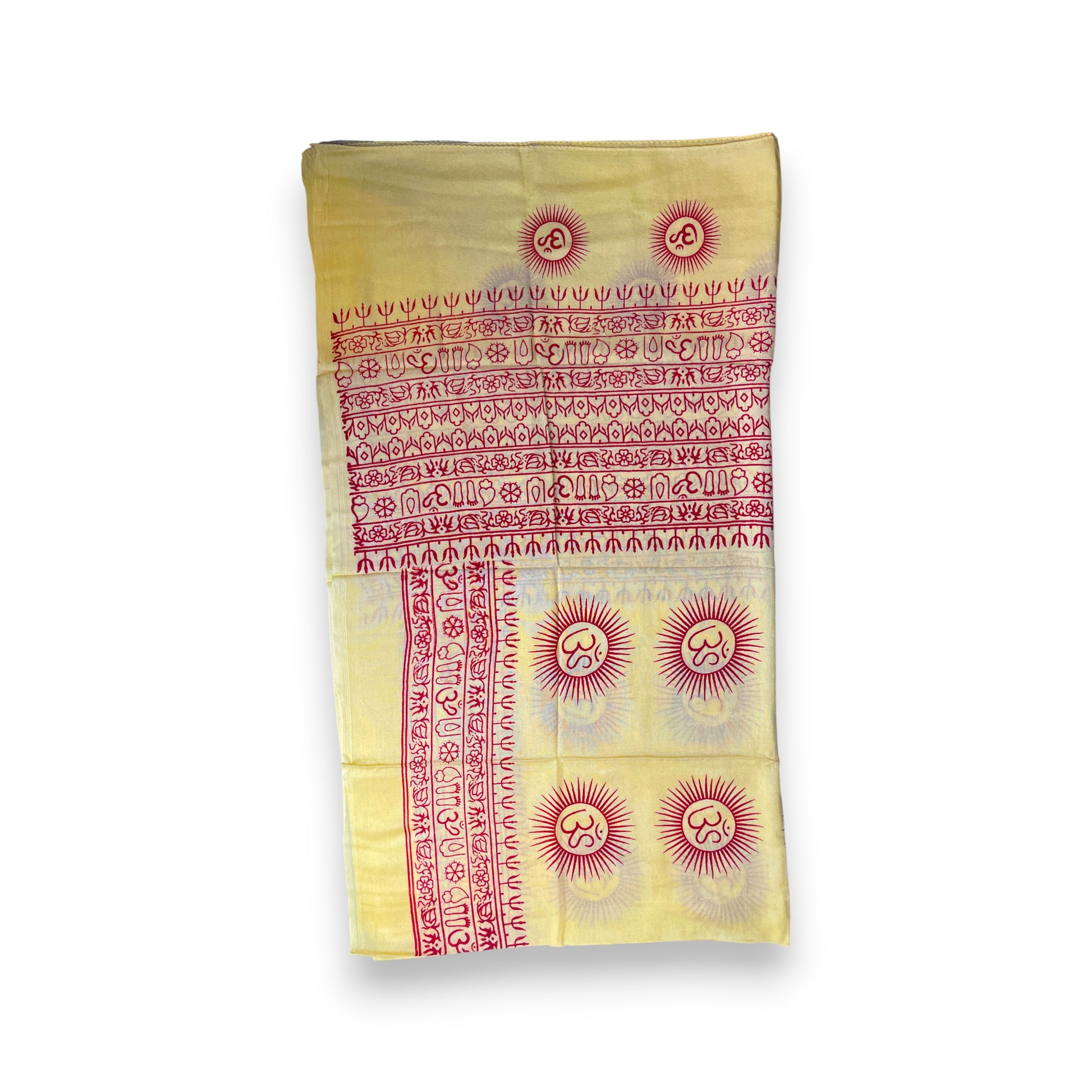 Indisches Tuch Lungi Schal & Sarong OM 185x95 cm