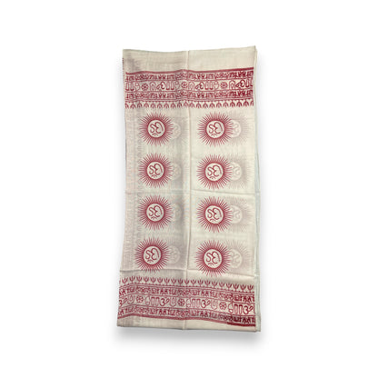 Indisches Tuch Lungi Schal & Sarong OM 185x95 cm